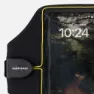 Nathan Telefonhållare Med Ficklampa För 5 Km Laserlopp, Black / high vis yellow, One Size