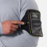 Nathan Telefonhållare Med Ficklampa För 5 Km Laserlopp, Black / high vis yellow, One Size