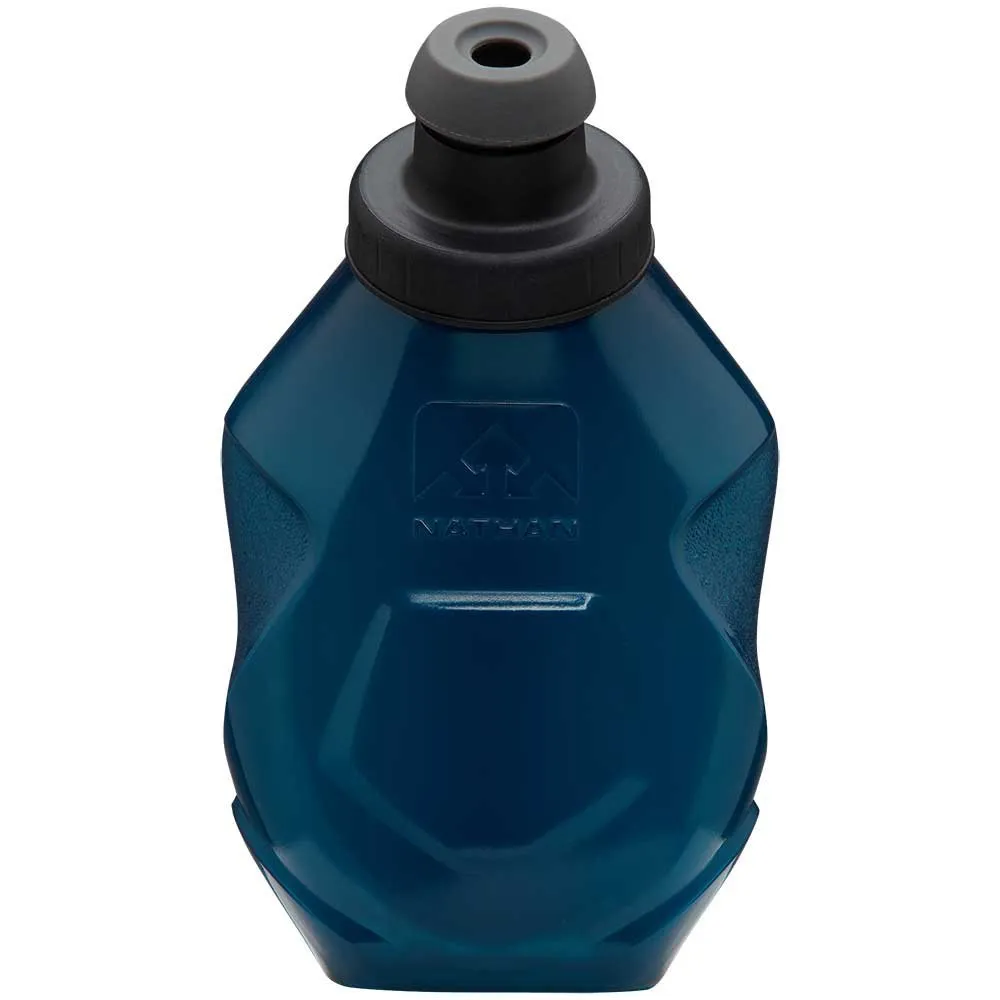 Nathan Trail-mix Plus 2 600ml Midjeväska unisex, Black / reflective silver