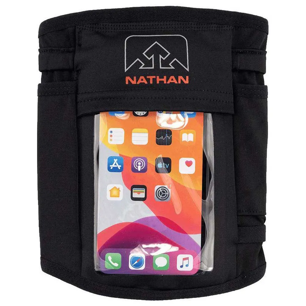 Nathan Vista Smartphone Armband unisex, Black, S/M