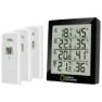 National Geographic 9070200 Termometer Och Hygrometer, Black / white, One Size
