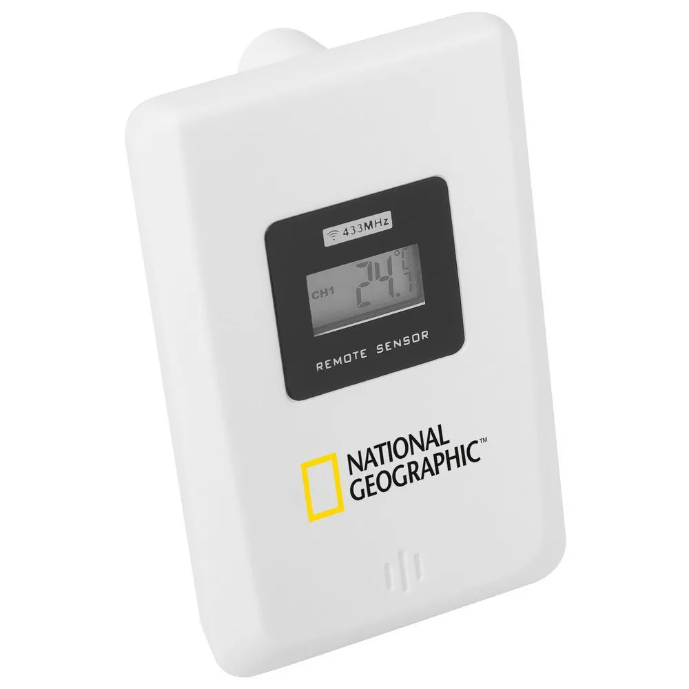 National Geographic 9070300 Väderstationsdisplay, Black, One Size