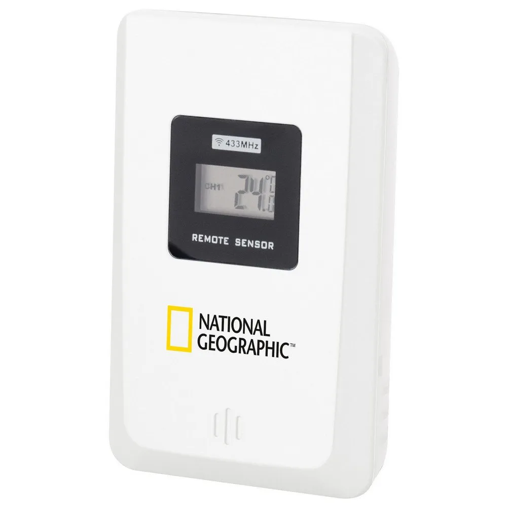 National Geographic 9070300 Väderstationsdisplay, Black, One Size