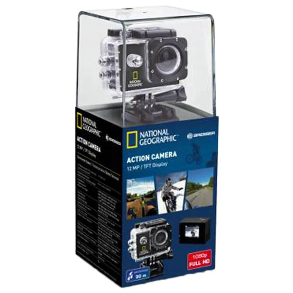 National Geographic 9083000 Actionkamera, Black, One Size