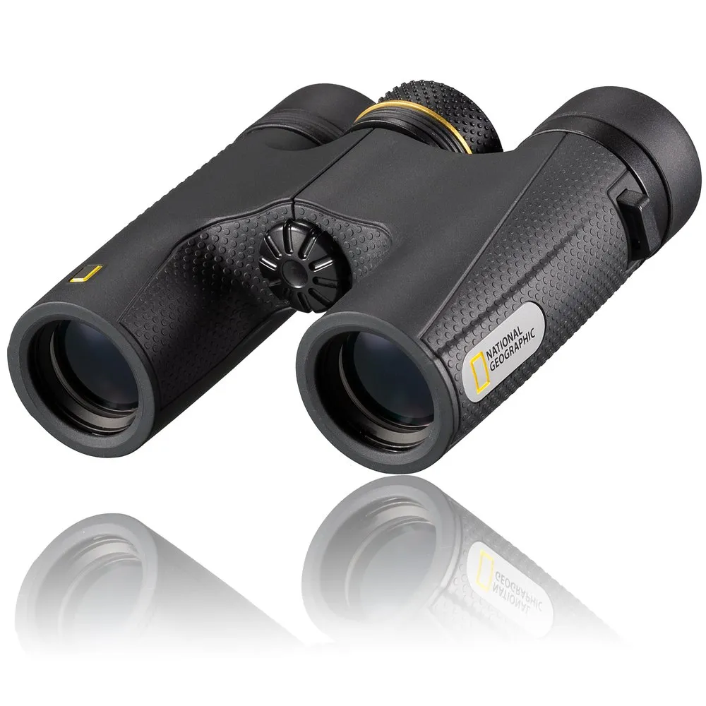 National Geographic Waterproof Compact 10x25 Kikare, Black, One Size