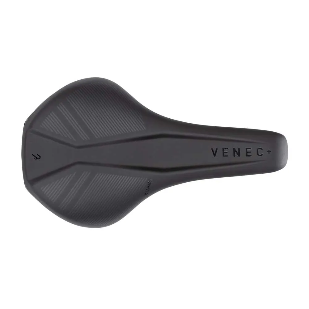 Natural Fit Venec+ Cykelsadel, Black, 152mm