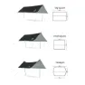 Naturehike Semeru Small Square Tält, Vinyl coated silver, One Size