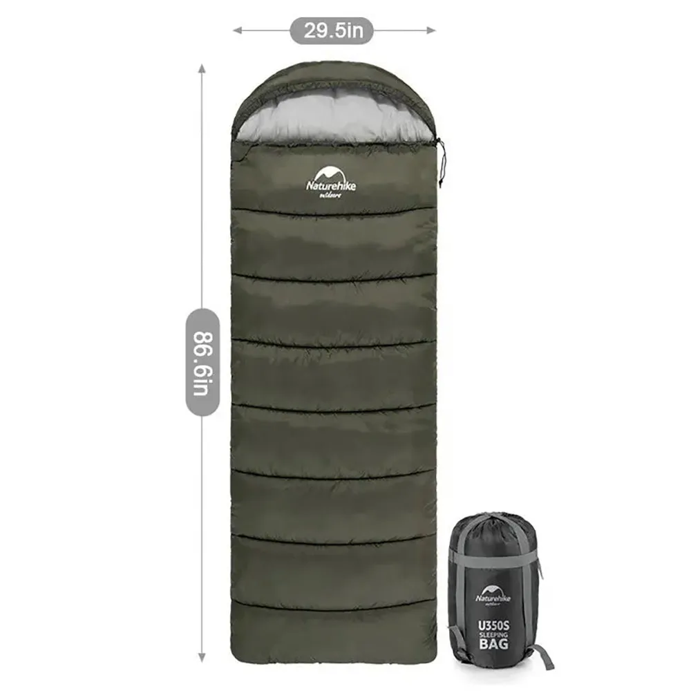 Naturehike Sovsäck, Green / green / green, Right Zipper Naturehike Sovsäck, Green / green / green, Right Zipper