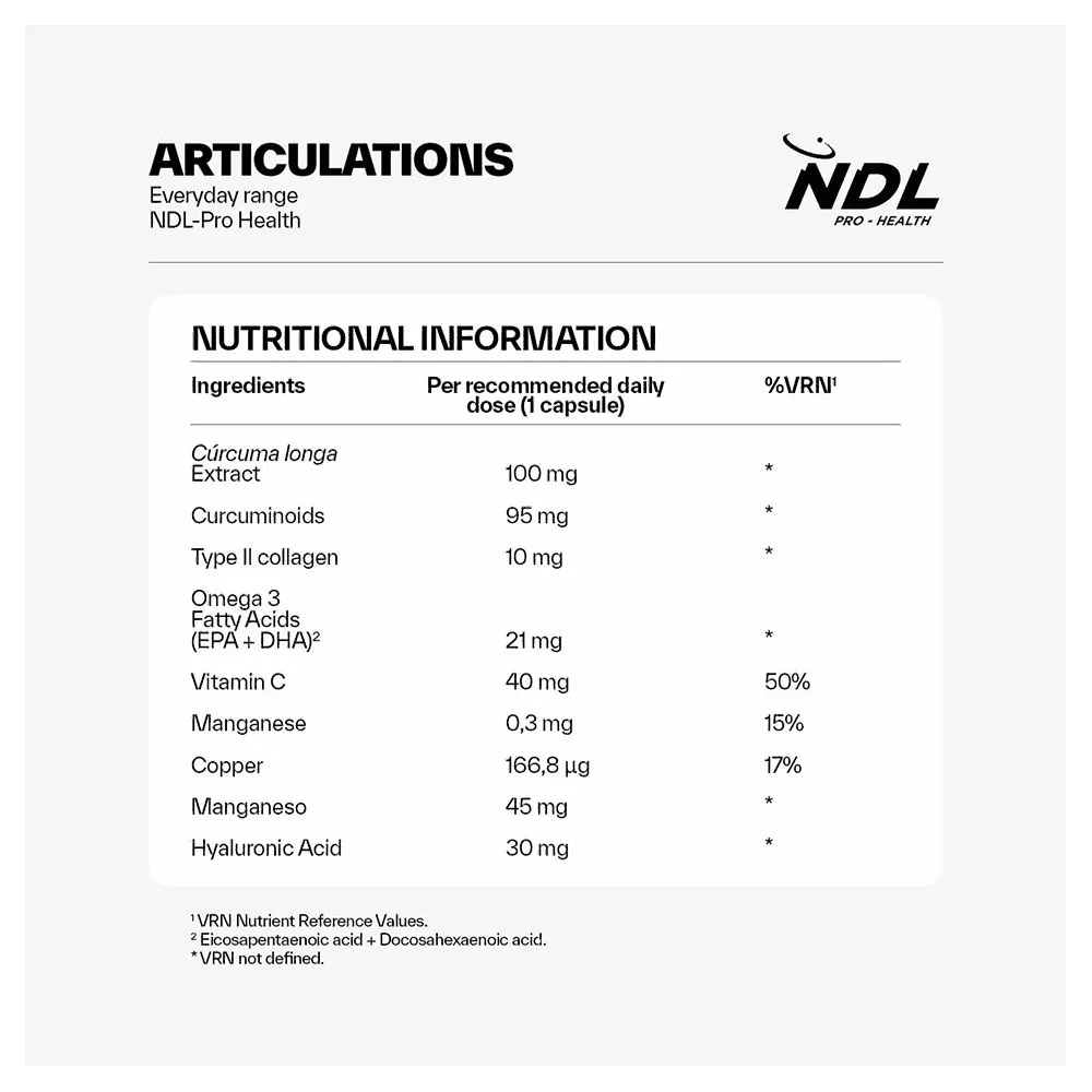 Ndl Pro Health Articulations Kapslar 30 Enheter, One size