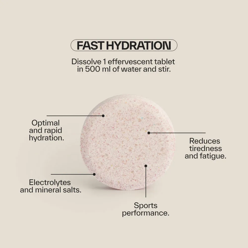 Ndl Pro Health Fast Hydration Duplo Tabletter Apelsin 40 Enheter, One size