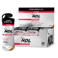 Ndl Pro Health Hydro Energy Gel+caffeine Låda Med Energigeler Mango 60g 12 Enheter
