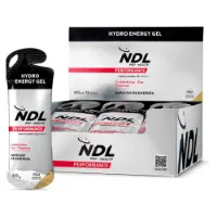 Ndl Pro Health Hydro Energy Gel Låda Med Energigeler Ananas Och Kokosnöt Koffein 60g 12 Enheter