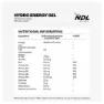 Ndl Pro Health Hydro Energy Gel Låda Med Energigeler Cola 60g 12 Enheter, One size