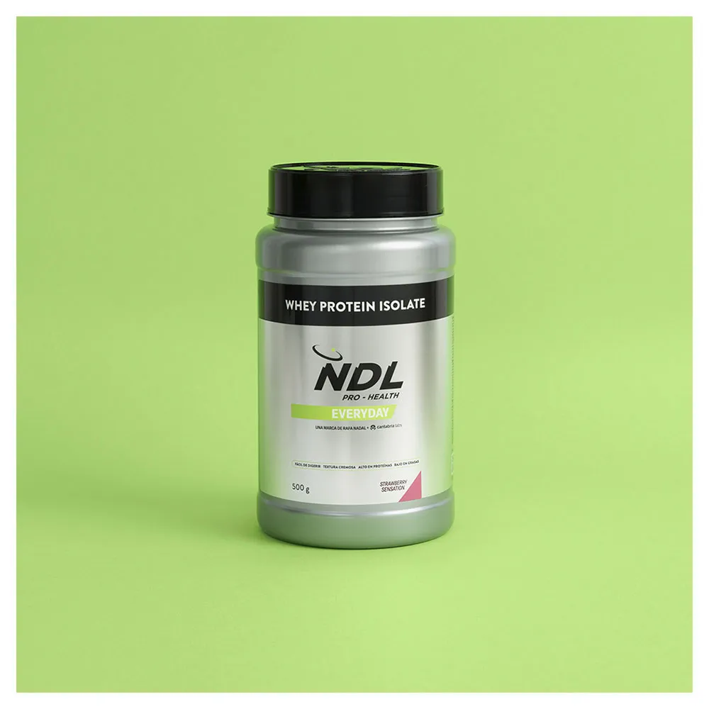 Ndl Pro Health Isolate Protein Powder 50gg Vassleprotein Jordgubbe, One size