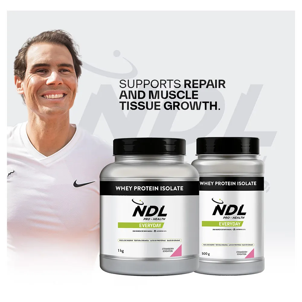 Ndl Pro Health Isolate Protein Powder 50gg Vassleprotein Jordgubbe, One size