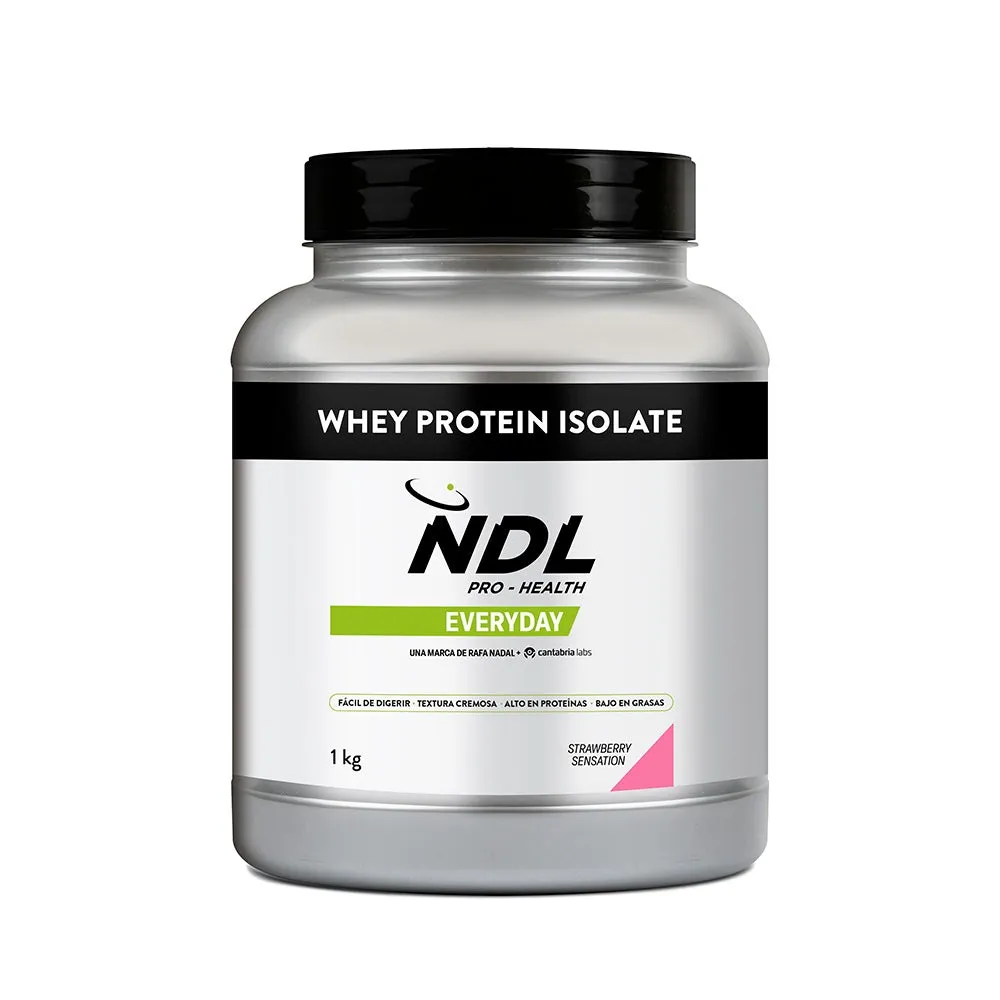 Ndl Pro Health Isolate Protein Powder 50gg Vassleprotein Jordgubbe, One size
