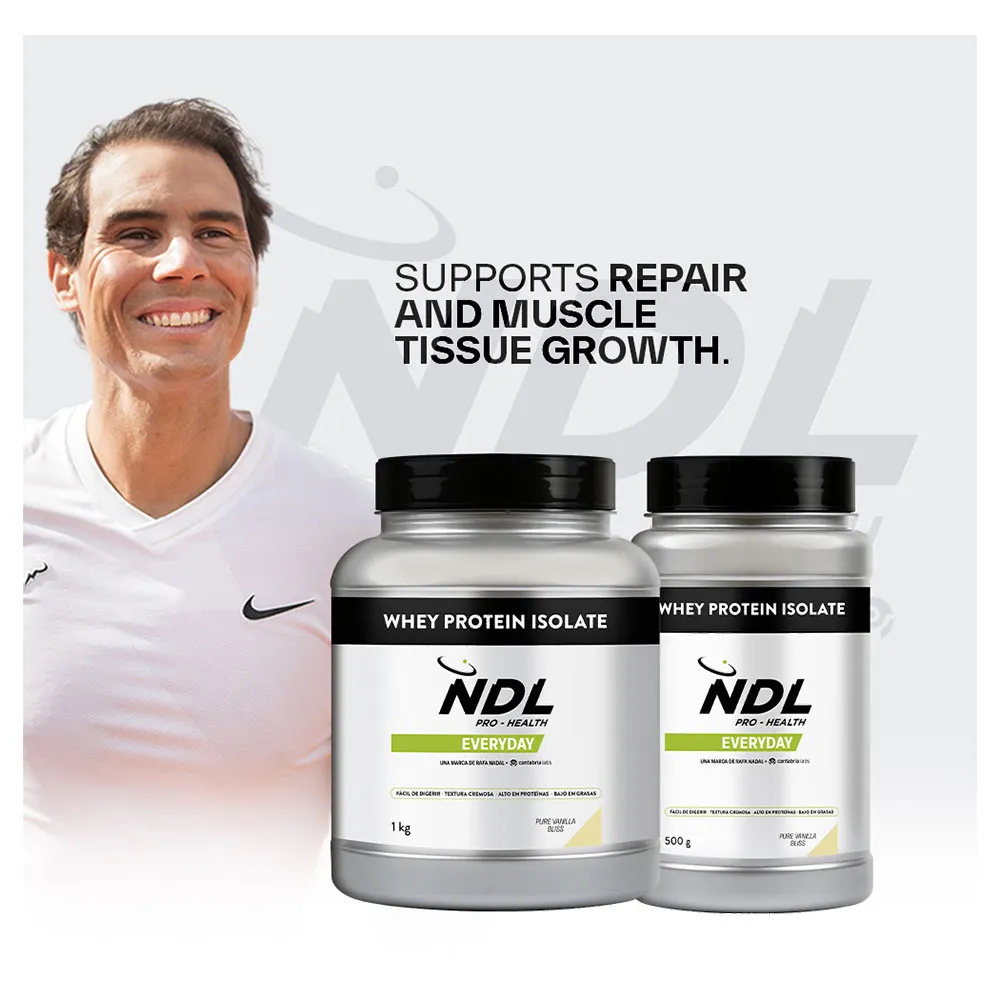 Ndl Pro Health Isolate Protein Powder Vassleprotein Vanilj 1kg, One size