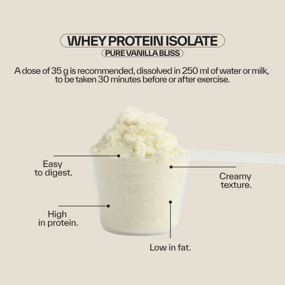 Ndl Pro Health Isolate Protein Powder Vassleprotein Vanilj 1kg, One size