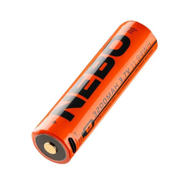 Nebo Tools 18650-3200 Mah Uppladdningsbart Batteri Nebo Tools 18650-3200 Mah Uppladdningsbart Batteri