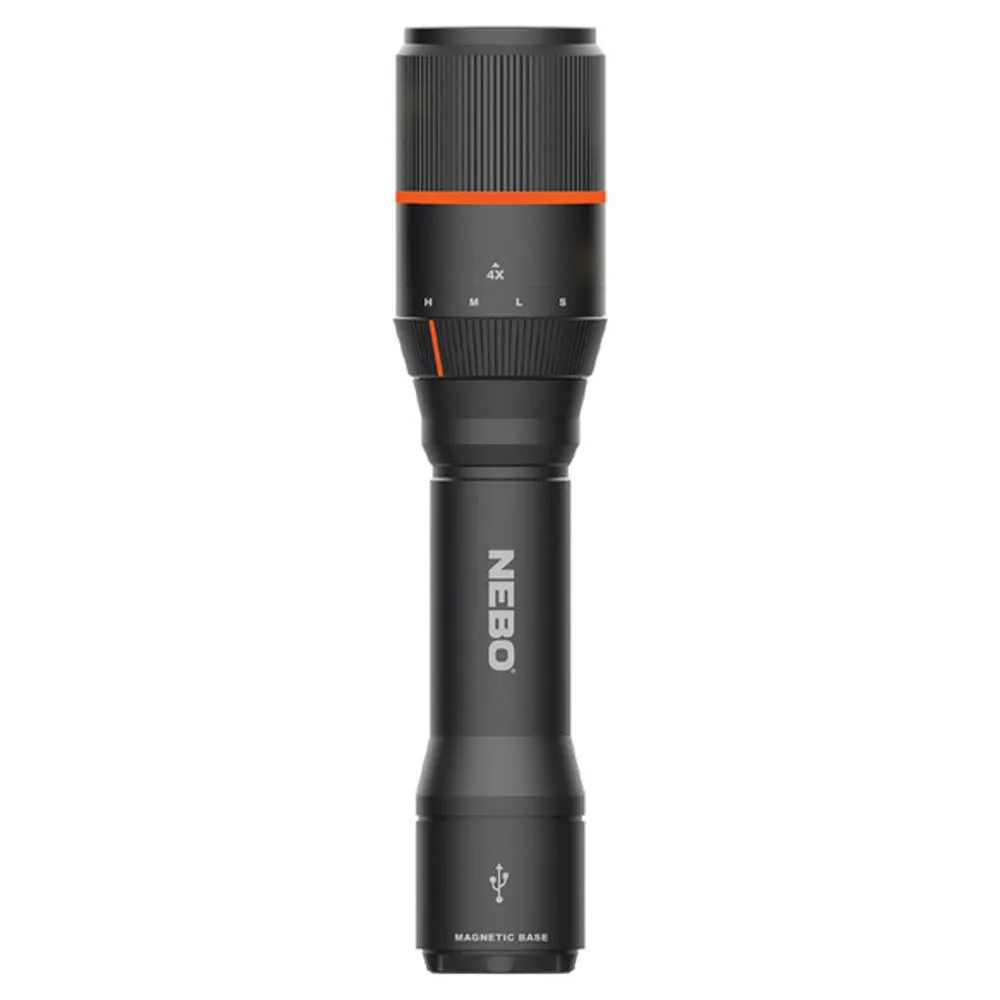 Nebo Tools Davinci™ 2000 Ficklampa, Grey, 2000 Lumens