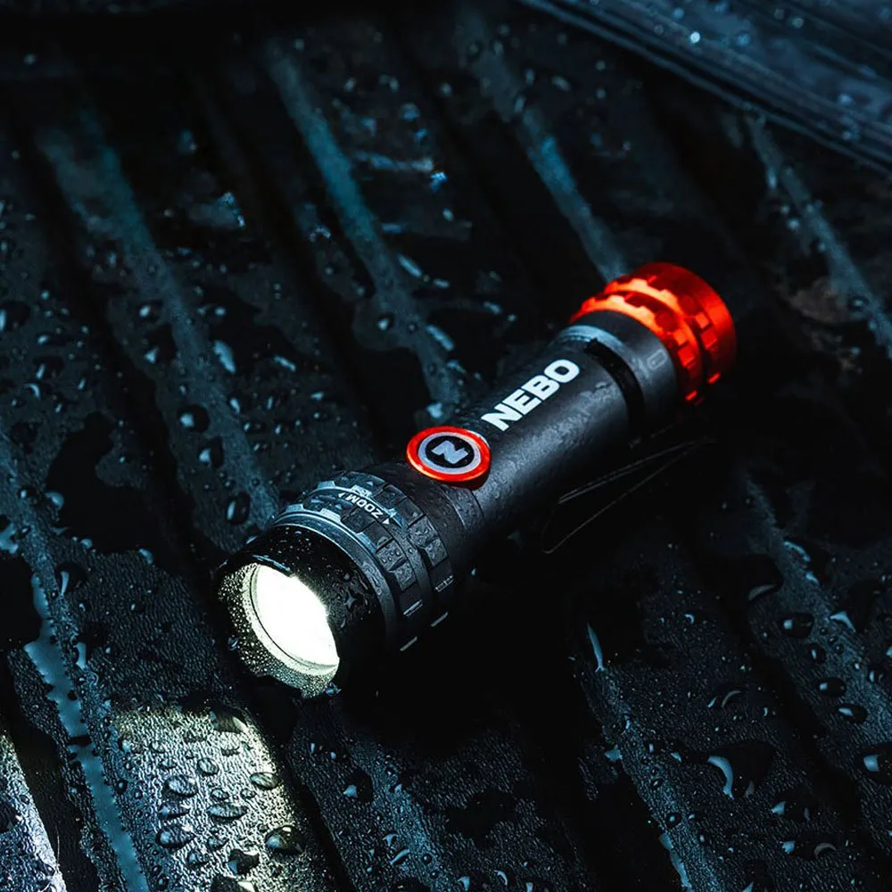 Nebo Tools Davinci™ 450 Flex Ficklampa, Black / orange, 450 Lumens