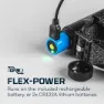 Nebo Tools Einstein™ 1500 Flex Pannlampa, Grey, 1500 Lumens