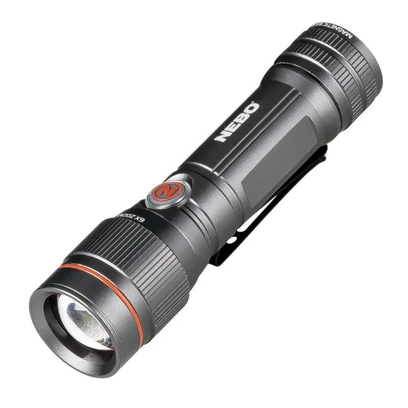 Nebo Tools Flex Ficklampa, Grey, 450 Lumens