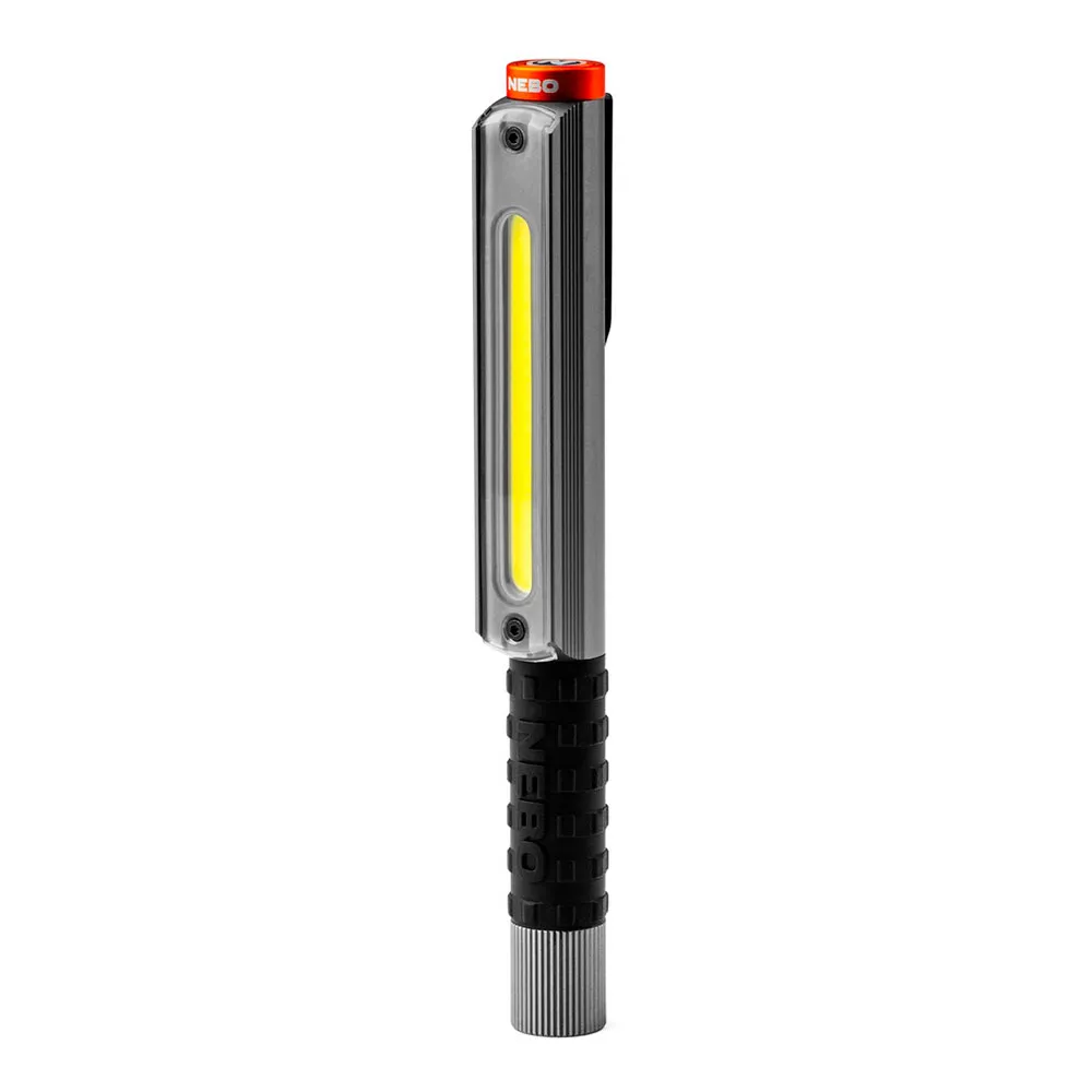 Nebo Tools Lil Larry 500 Flex Ficklampa, Grey, One Size