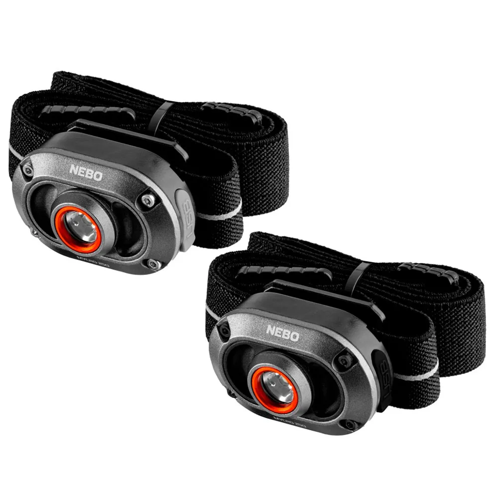 Nebo Tools Mycro 250 Pannlampa 2 Enheter, Grey, One Size