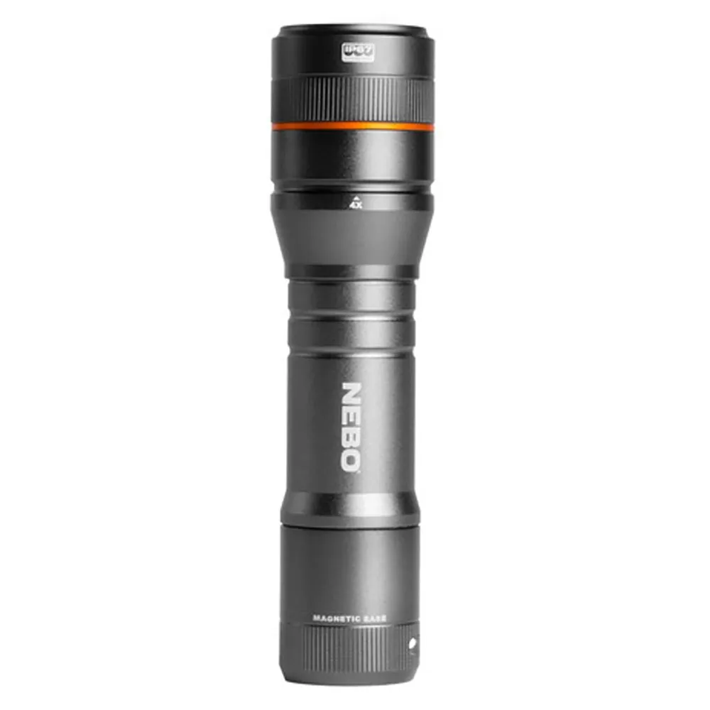 Nebo Tools Newton™ 500 Tactical Ficklampa, Grey, 500 Lumens