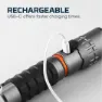 Nebo Tools Slyde King 2k Ficklampa, Black / orange, 2000 Lumens