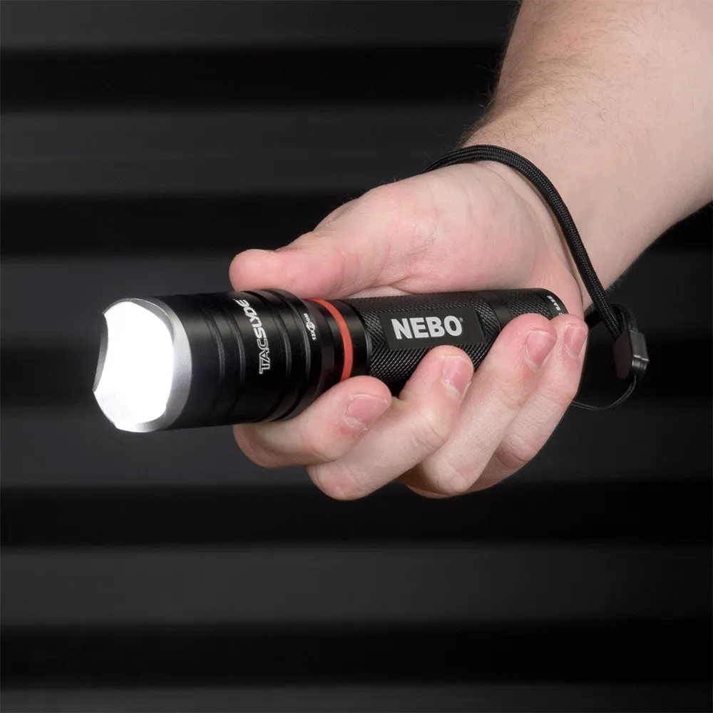 Nebo Tools Tac Slyde Ficklampa, Black, 300 Lumens Nebo Tools Tac Slyde Ficklampa, Black, 300 Lumens