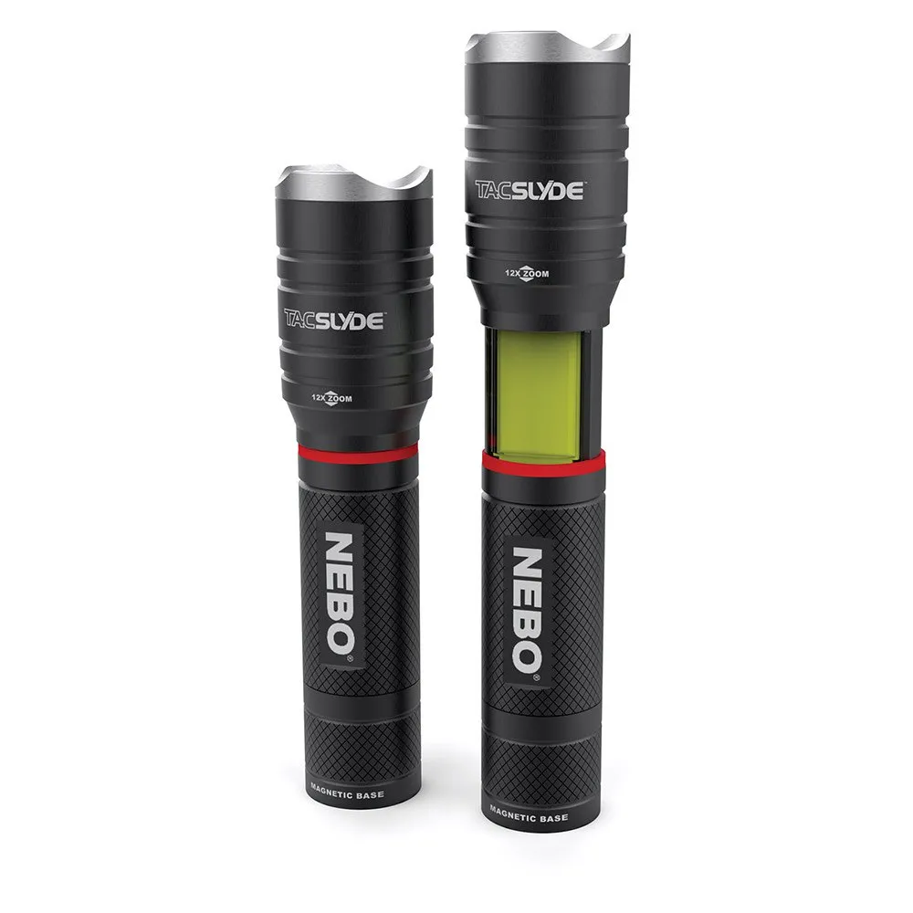 Nebo Tools Tac Slyde Ficklampa, Black, 300lm