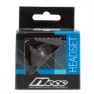 Neco A-head Integrerat Styrlager, Black / red, 1 1/8 - 1 1/4"