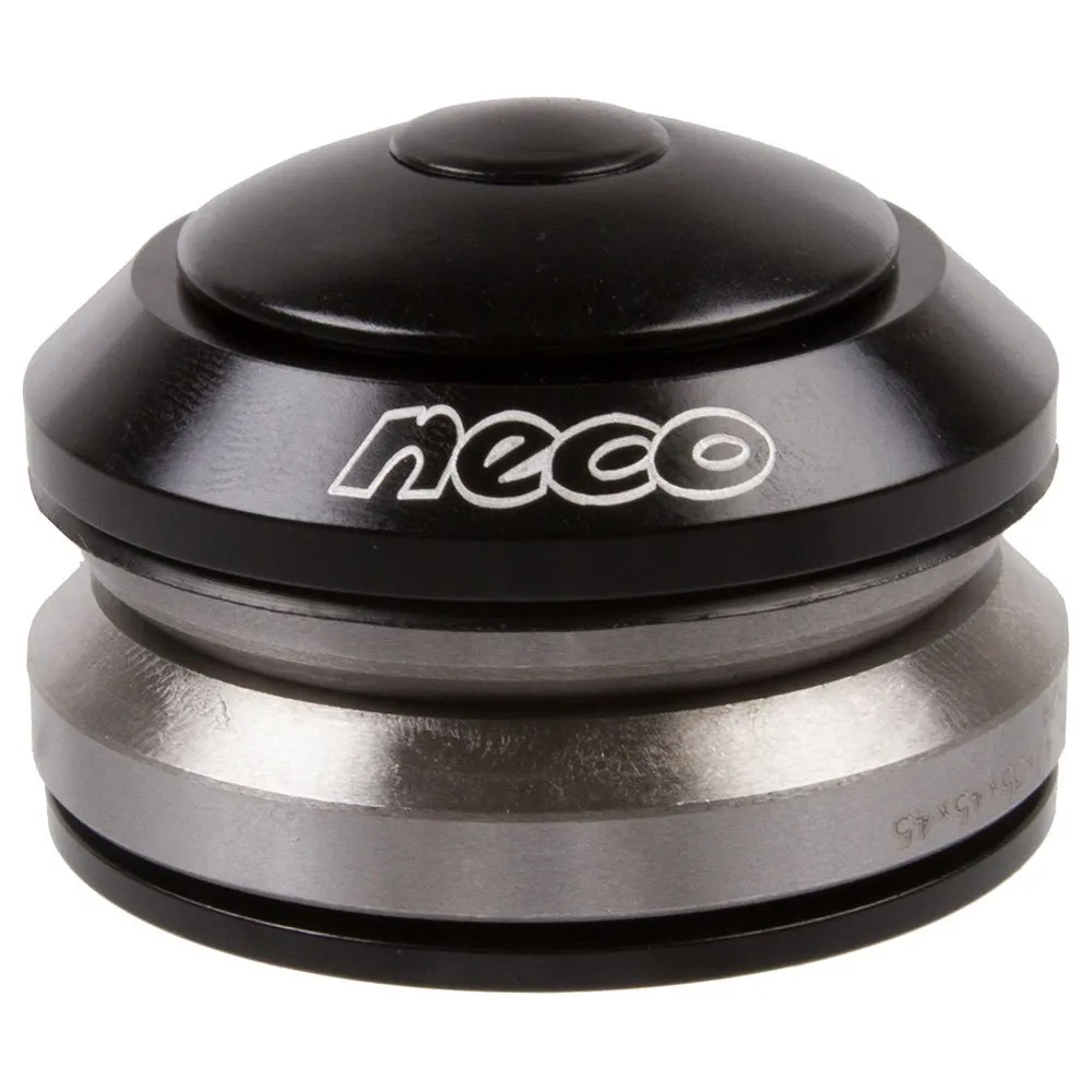 Neco A-head Integrerat Styrlager, Black / red, 1 1/8 - 1 1/4" Neco A-head Integrerat Styrlager, Black / red, 1 1/8 - 1 1/4"