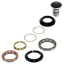 Neco Integrated AheadÂ  Set Styrsystem, Black / silver, 1 1/8" / 41.8-47