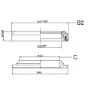 Neco Integrated AheadÂ  Set Styrsystem, Black / silver, 1 1/8" / 41.8-47