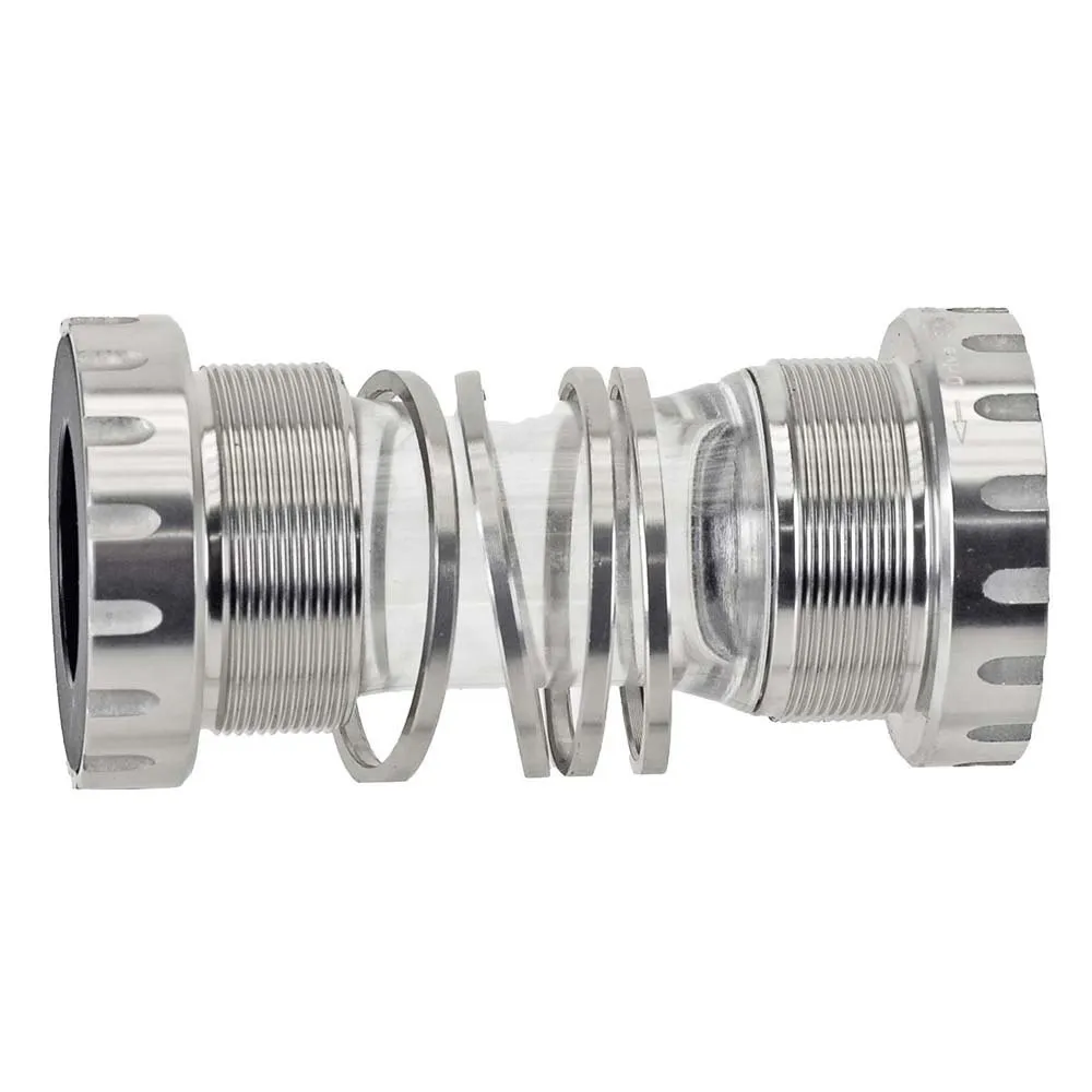 Neco Thread Vevlagerskoppar, Silver, 73mm Neco Thread Vevlagerskoppar, Silver, 73mm