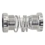 Neco Thread Vevlagerskoppar, Silver, 73mm