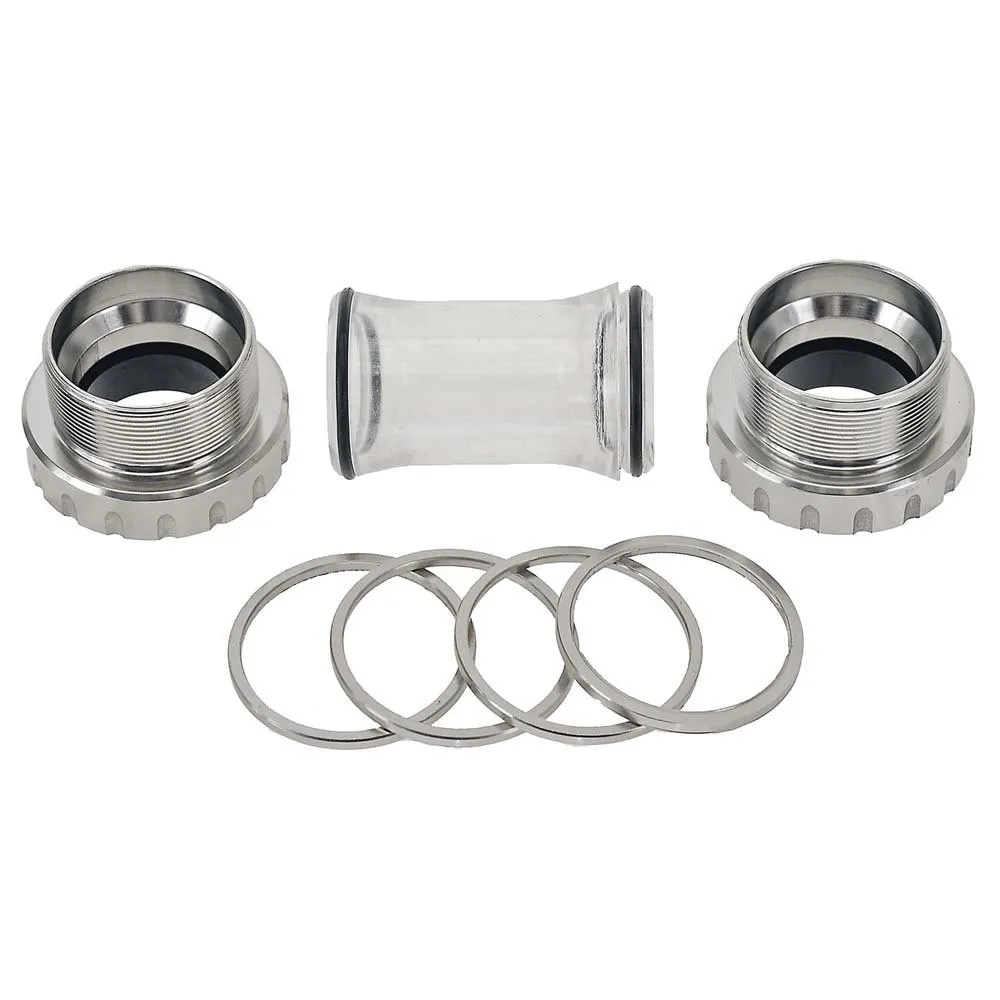 Neco Thread Vevlagerskoppar, Silver, 73mm Neco Thread Vevlagerskoppar, Silver, 73mm