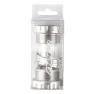 Neco Thread Vevlagerskoppar, Silver, 73mm