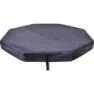 Netspa Octopus 193x73 Cm Varm Uppblåsbar Badbalja Med Externa Paneler unisex, Dark, 1000L
