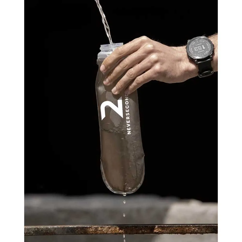Neversecond 500ml Mjuk Flaska, Grey, One Size Neversecond 500ml Mjuk Flaska, Grey, One Size
