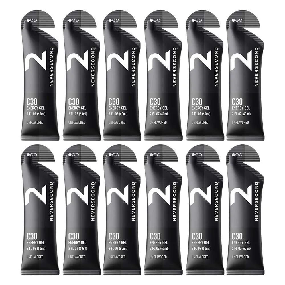 Neversecond C30 Låda Med Energigeler Neutral Smak 60 Ml 12 Enheter, Multicolor, One Size Neversecond C30 Låda Med Energigeler Neutral Smak 60 Ml 12 Enheter, Multicolor, One Size