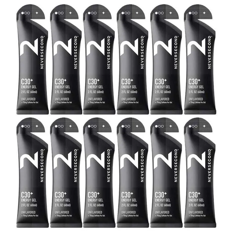 Neversecond C30+ Låda Med Energigeler Neutral Smak 60 Ml 12 Enheter, Multicolor, One Size Neversecond C30+ Låda Med Energigeler Neutral Smak 60 Ml 12 Enheter, Multicolor, One Size