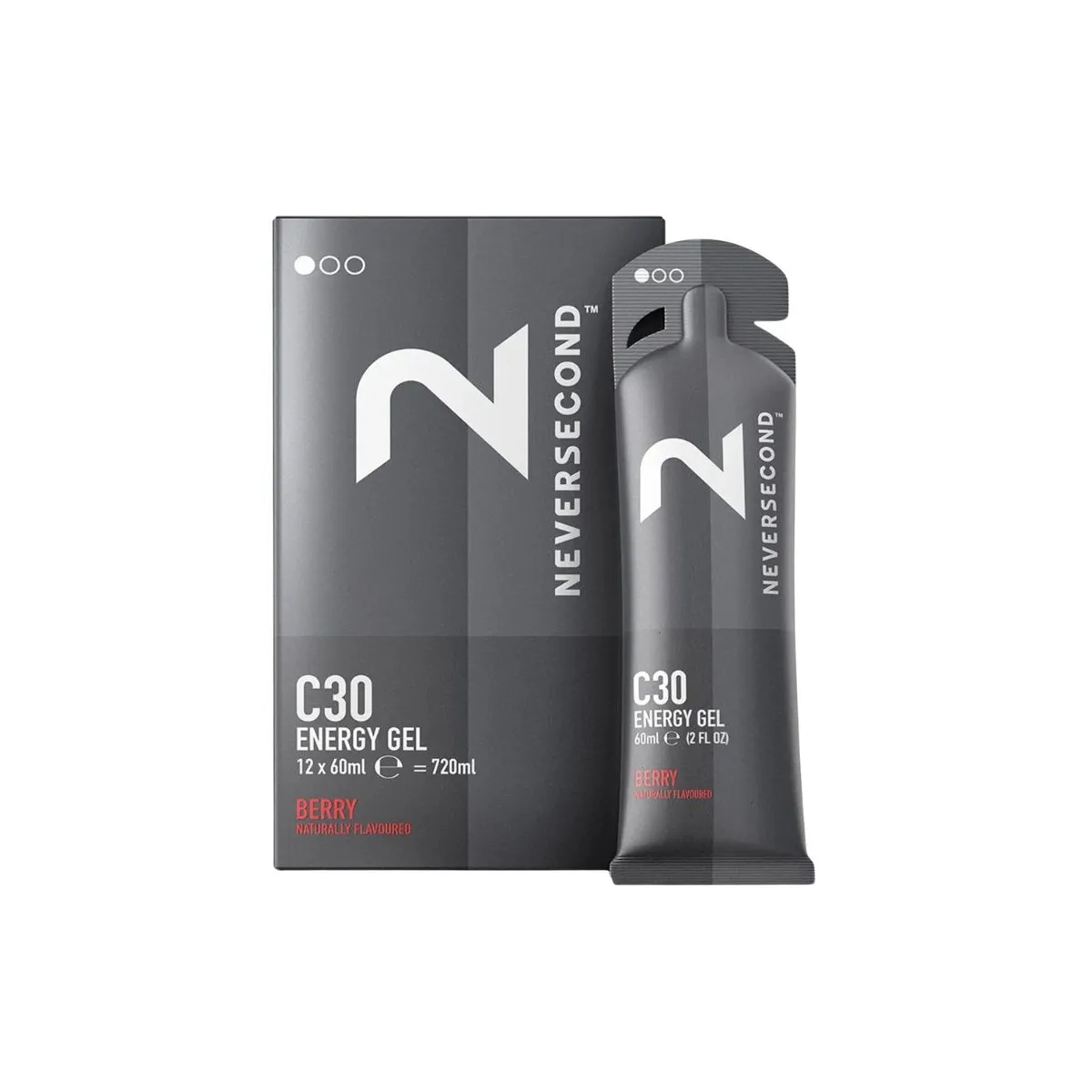 Neversecond Energy Gel, Red fruits, 60ml Neversecond Energy Gel, Red fruits, 60ml