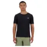 New Balance Athletics Jacquard T-shirt Med Korta ärmar male