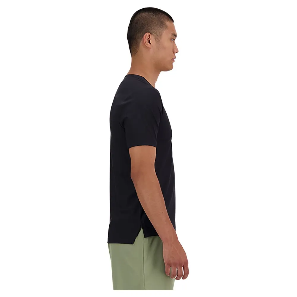 New Balance Athletics Jacquard T-shirt Med Korta ärmar male