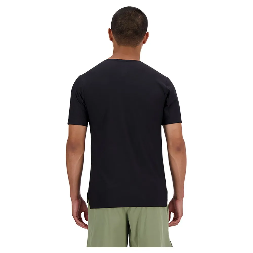New Balance Athletics Jacquard T-shirt Med Korta ärmar male