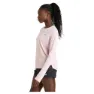 New Balance Athletics Long Sleeve T-shirt female, Rose sugar heather 689